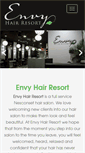 Mobile Screenshot of envyhairresort.com